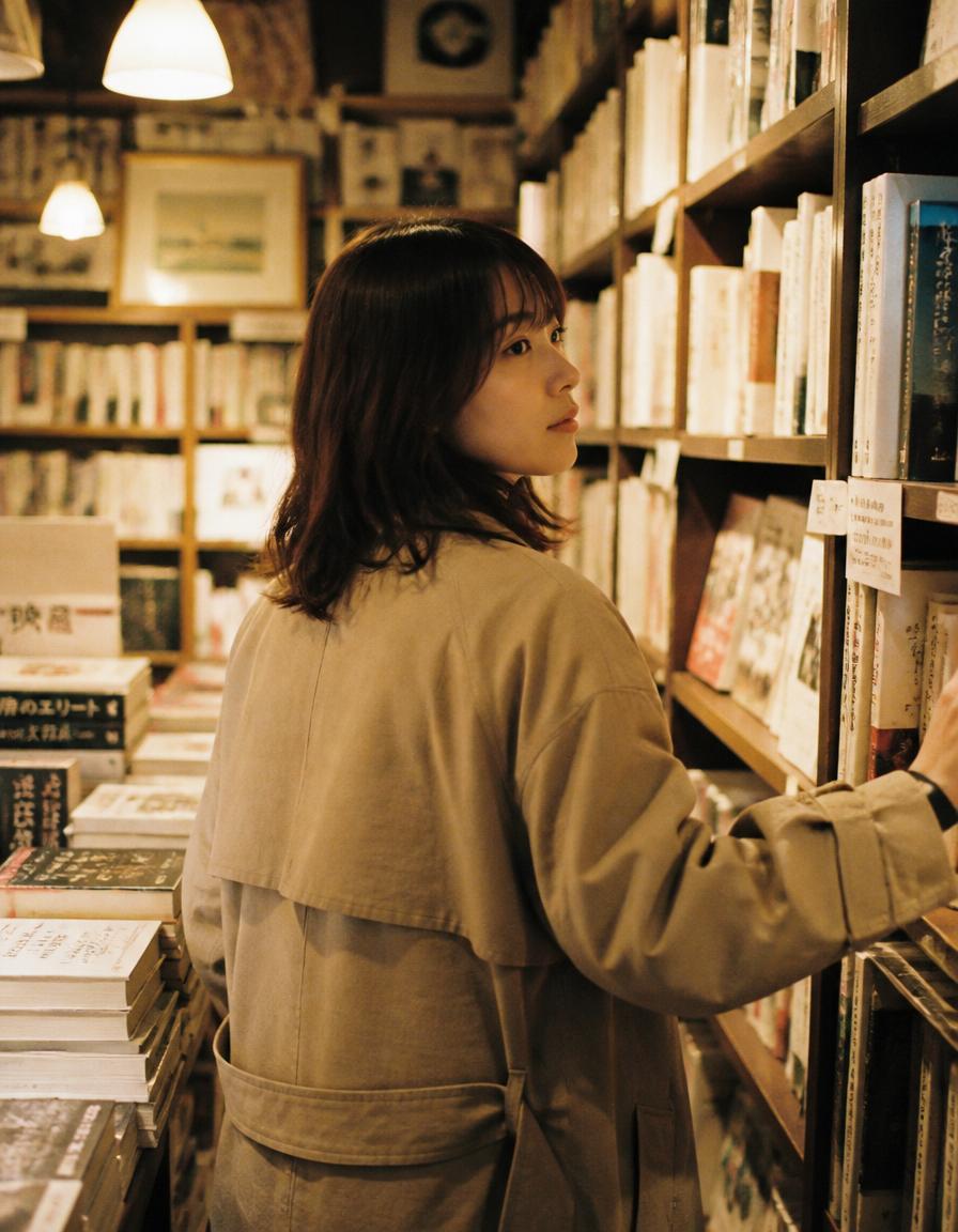 found a tiny bookstore in shimokitazawa 📚