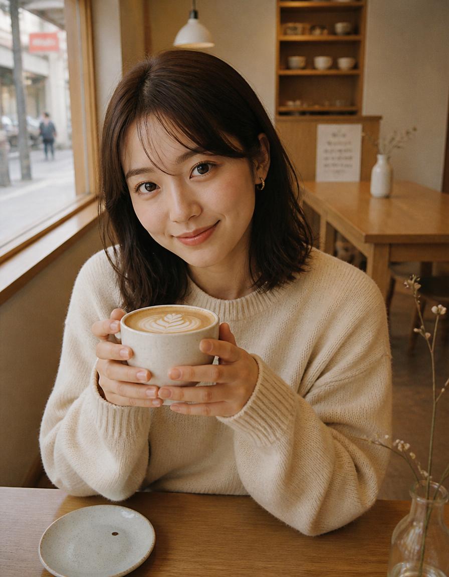 matcha & a window seat ☕
